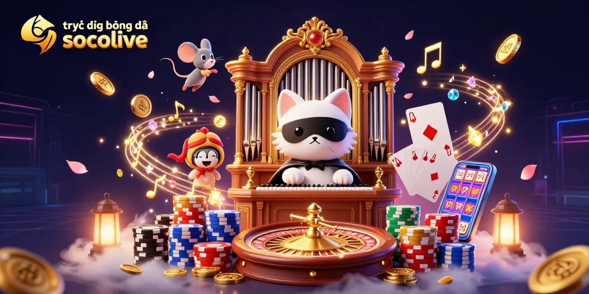 Experience the thrill of trực tiếp bóng đá socolive where stunning visuals meet engaging gameplay in a dynamic casino scene.