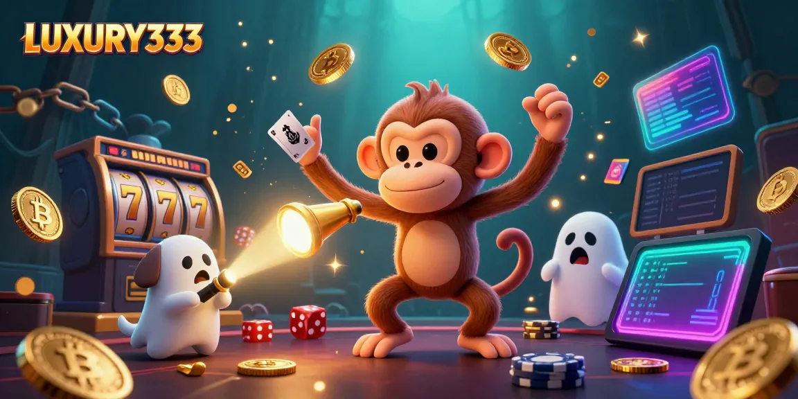 Mengambil kesempatan meraih kemenangan di LUXURY333 dengan slot beruntung dan joker anggun dalam suasana kasino.