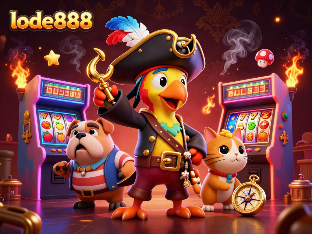 Experience thrilling slots at lode888 with exciting characters and colorful game elements.