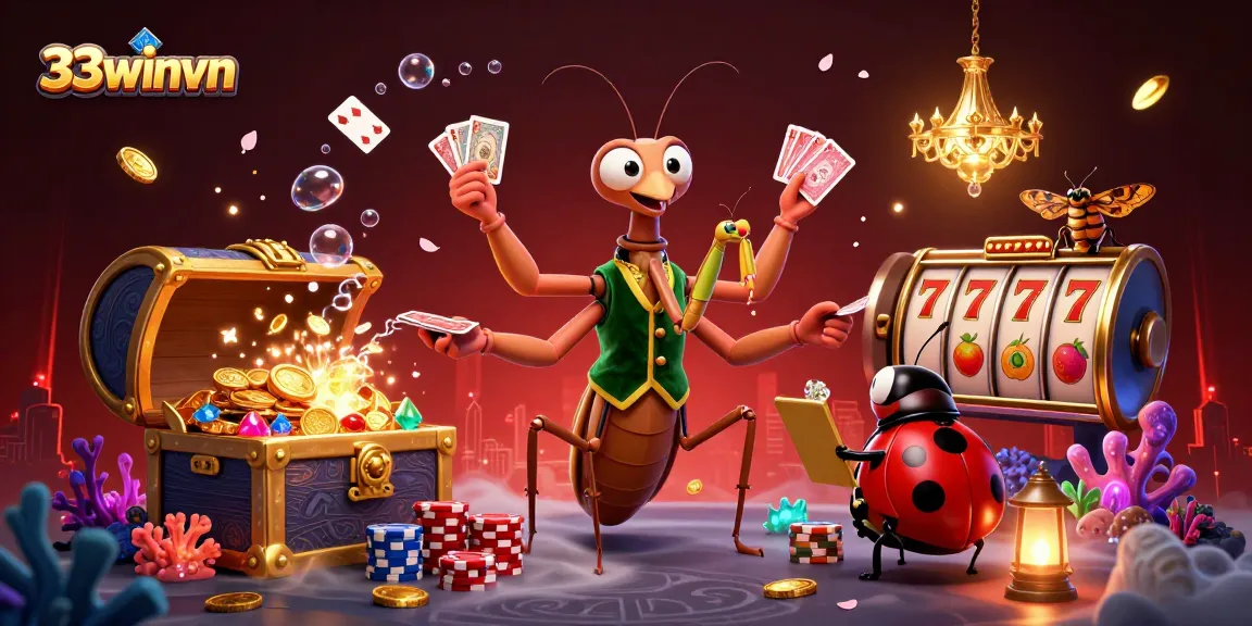 Experience thrilling gameplay at 33winvn with dynamic slot machines and captivating characters.