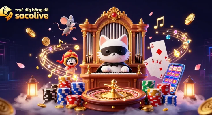 Experience the thrill of trực tiếp bóng đá socolive where stunning visuals meet engaging gameplay in a dynamic casino scene.